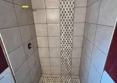 TIle shower in Carmichael